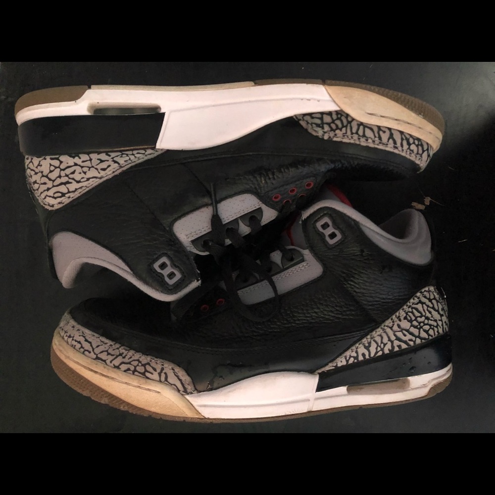 Jordan 3 black cement 2011